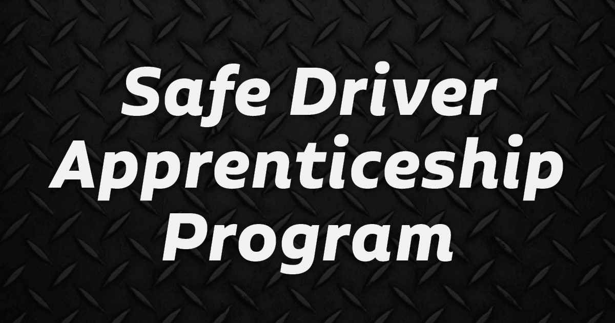 Ruan Transportation launches Safe Driver Apprenticeship Program